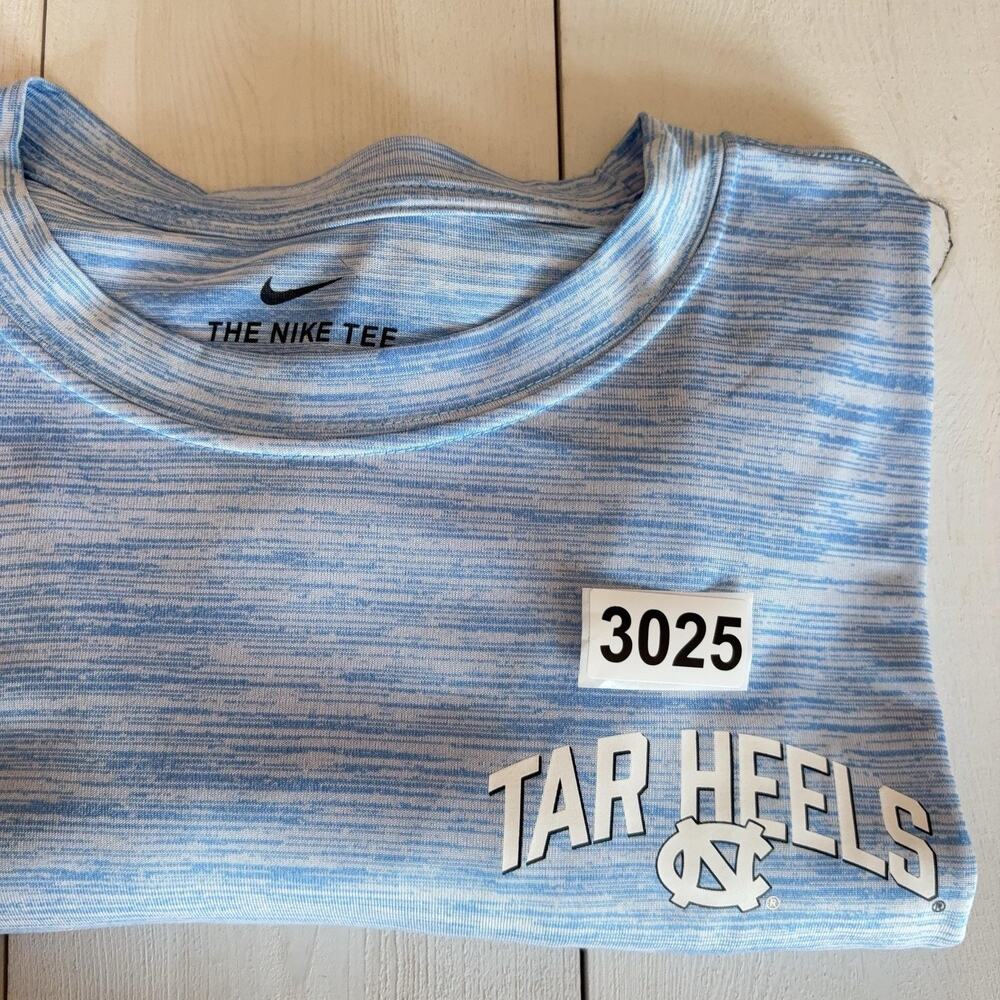 Nike Jordan North Carolina Tar Heels Shirt Mens XL Blue Dri-FIT Long Sleeve - Picture 11 of 11